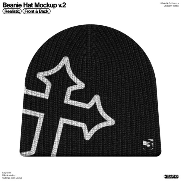 Beanie Hat Mockup v.2