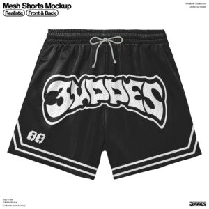 Mesh Shorts Mockup