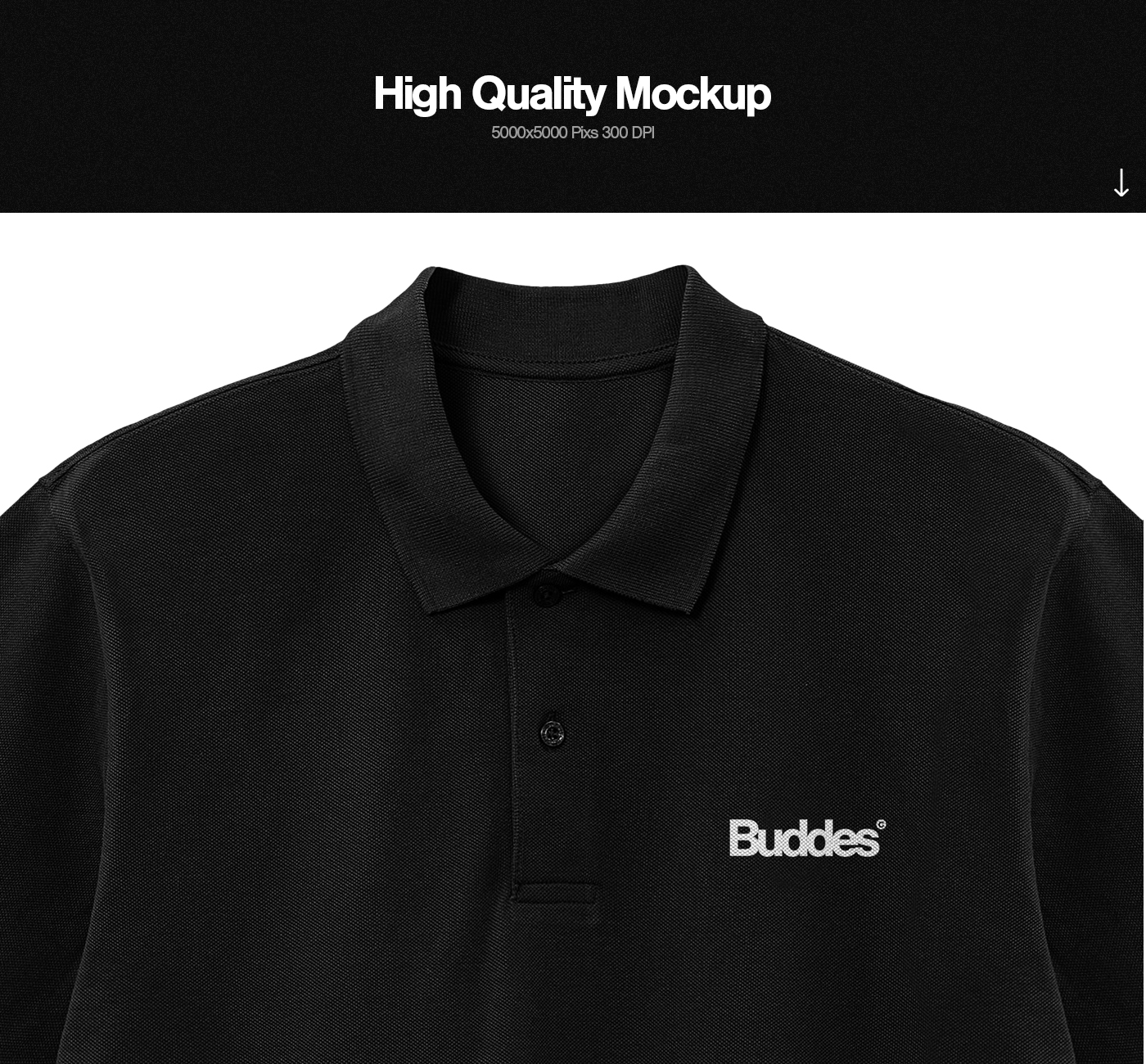 Polo T-shirt Mockup