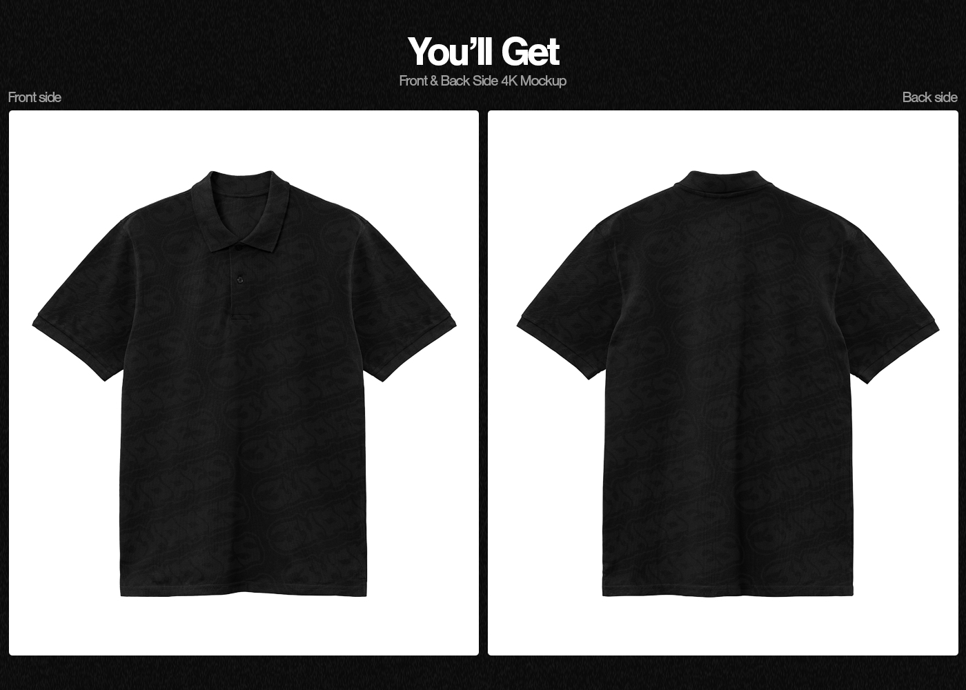 Polo T-shirt Mockup