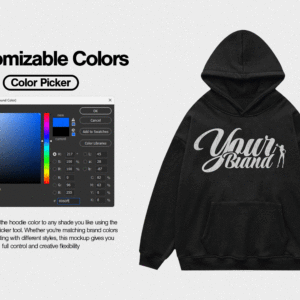 Realistic Hoodie Mockup v.3