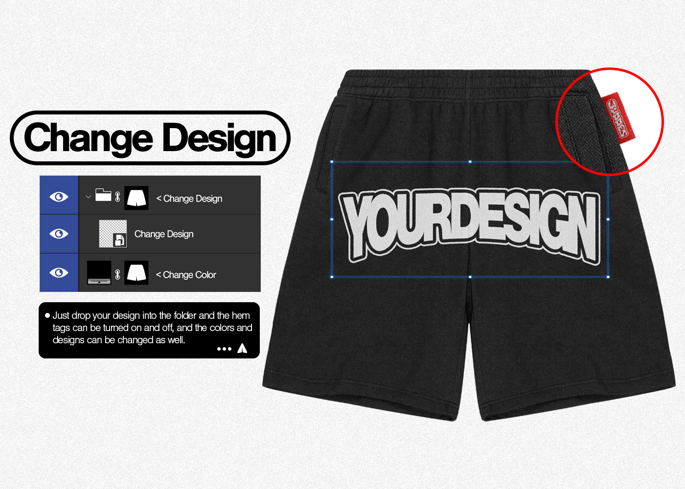Shorts Mockup