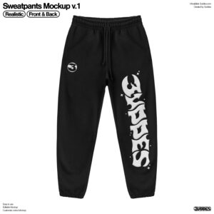 Sweatpants Mockup