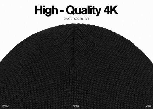 Beanie Hat Mockup