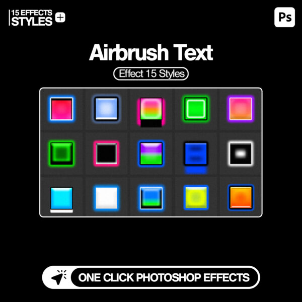 Airbrush Text Effect