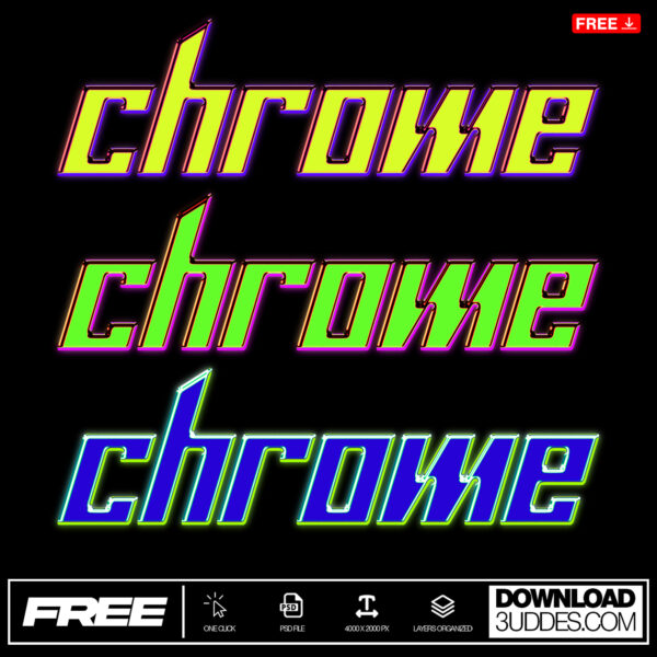 Free Chrome Effect