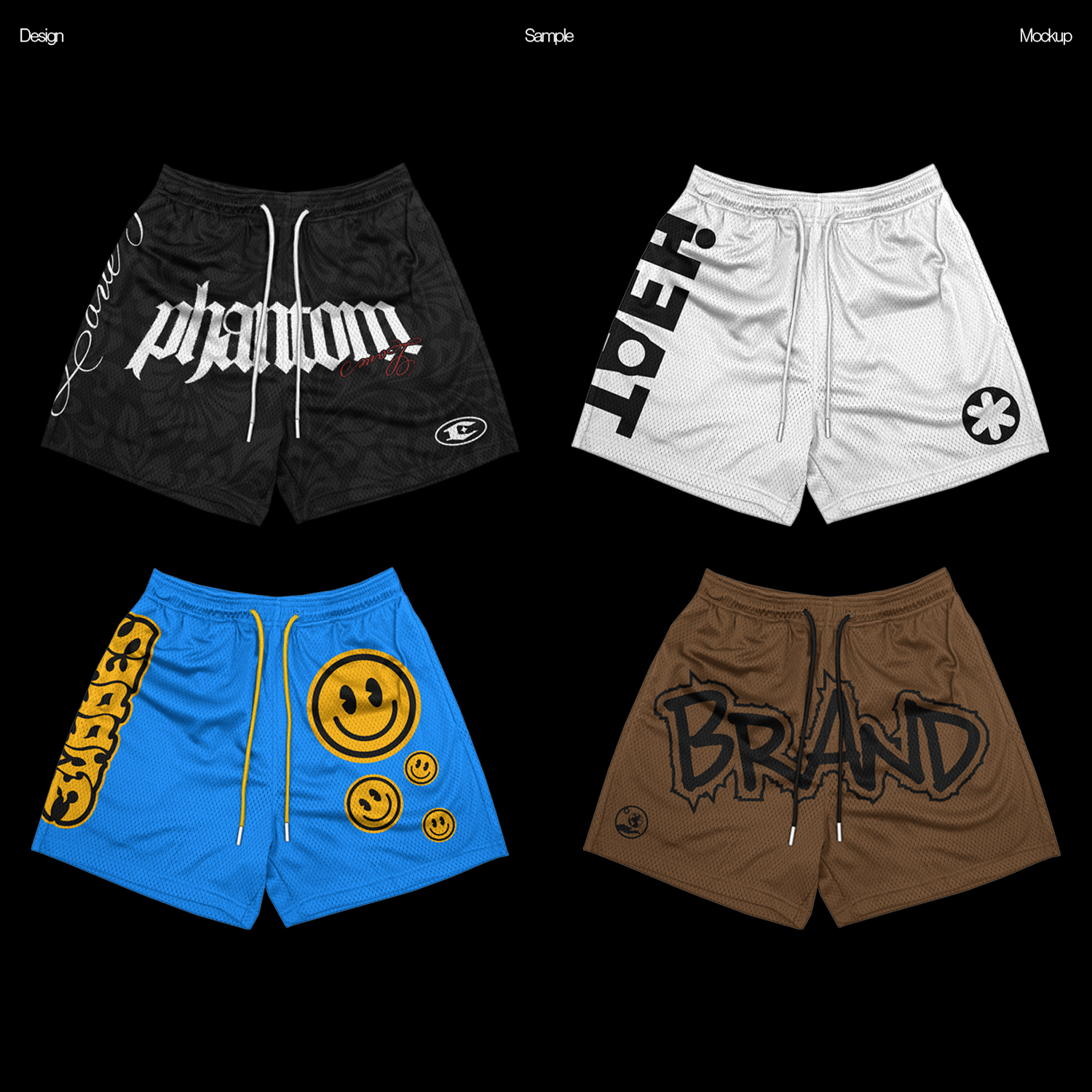 Mesh Shorts Mockup v.2