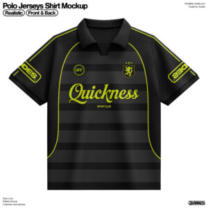 Polo Jerseys Shirt Mockup