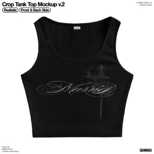 Cropped Tank Top Mockup v.2